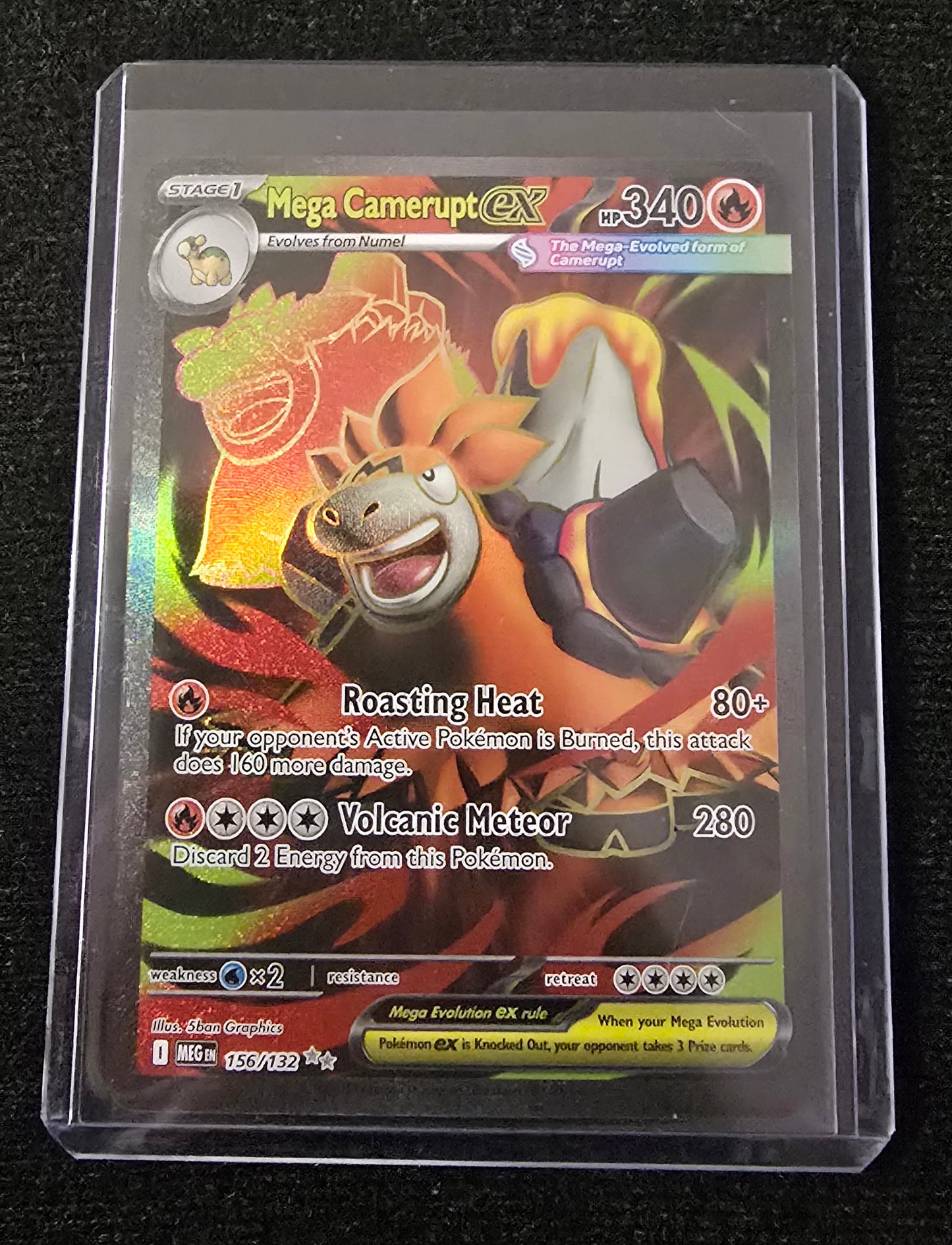 Mega Camerupt 156/132